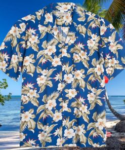 Aloha Hibiscus Blue For Hawai Fans Hawaiian Shirt