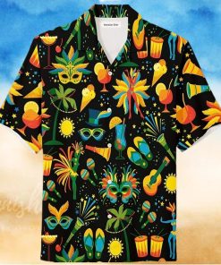 Aloha Mardi Gras Festival Summer Hawaii Awesome Hawaiian Shirt