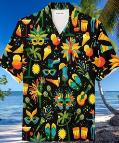 Aloha Mardi Gras Festival Summer Hawaii Awesome Hawaiian Shirt