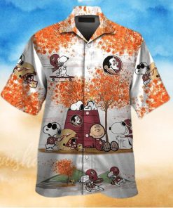 Aloha NCAA Florida State Seminoles Hawaiian Shirt Snoopy Autumn Beach Lovers Gift