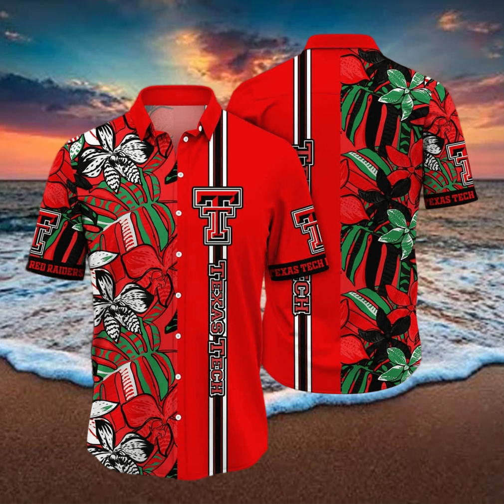 NCAA Texas Tech Red Raiders Hawaiian Shirt Summer Holiday Gift For Friends