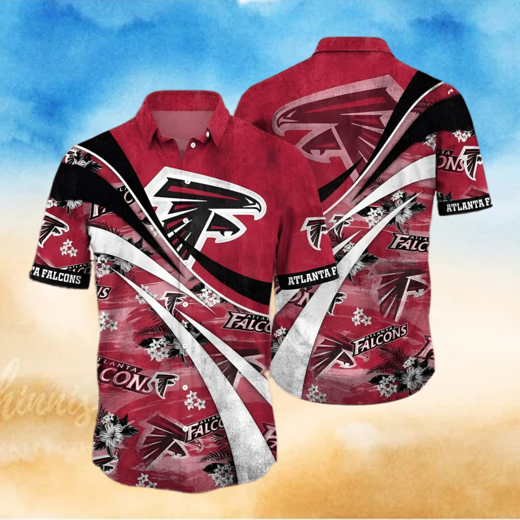 Aloha NFL Atlanta Falcons Hawaiian Shirt Tropical Flower Trendy Summer Gift Aloha NFL Atlanta Falcons Hawaiian Shirt Tropical Flower Trendy Summer Gift