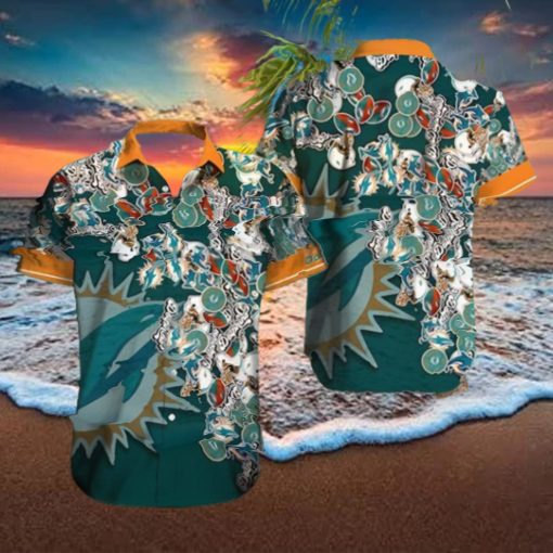 Aloha NFL Miami Dolphins Hawaiian Shirt