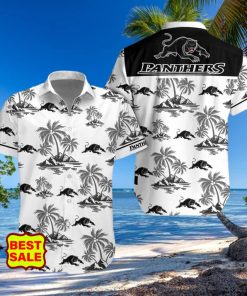 Aloha NRL Penrith Panthers Logo Combo Hawaiian Shirt And Short Men Women