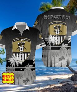 Aloha Notts County FC Team EFL Hawaiian Shirt And Short Women Men