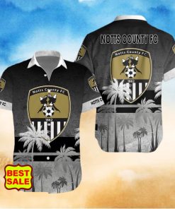 Aloha Notts County FC Team EFL Hawaiian Shirt And Short Women Men