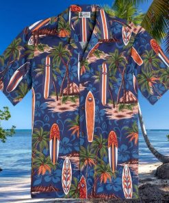 Aloha Republic Navy For Hawai Fans Hawaiian Shirt