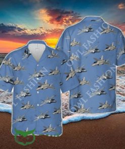 Aloha Summer US Navy F 35 Lightning II Hawaiian Shirt