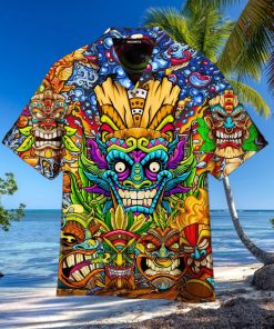 Aloha Tiki Tiki Awesome Hawaiian Shirt