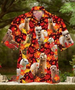 Alpaca Hawaiian Shirt