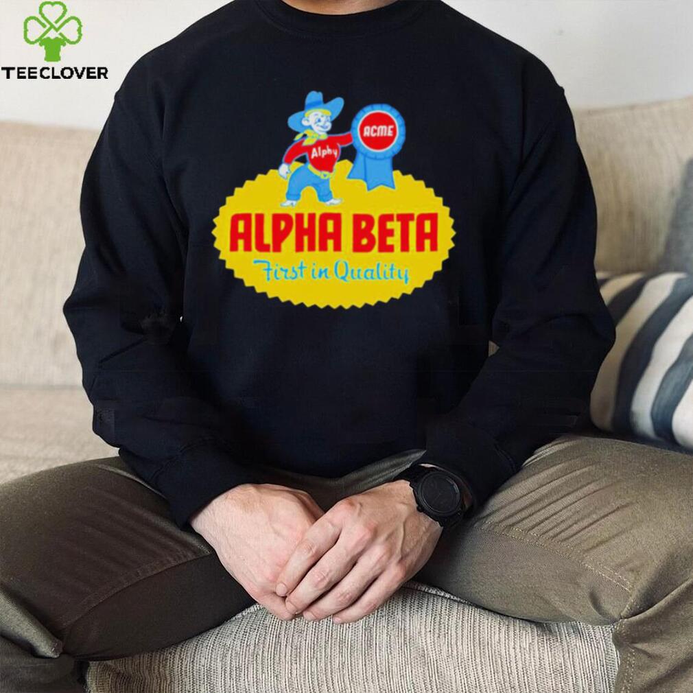 Alpha Beta Supermarket Shirt Alpha Beta Supermarket Shirt