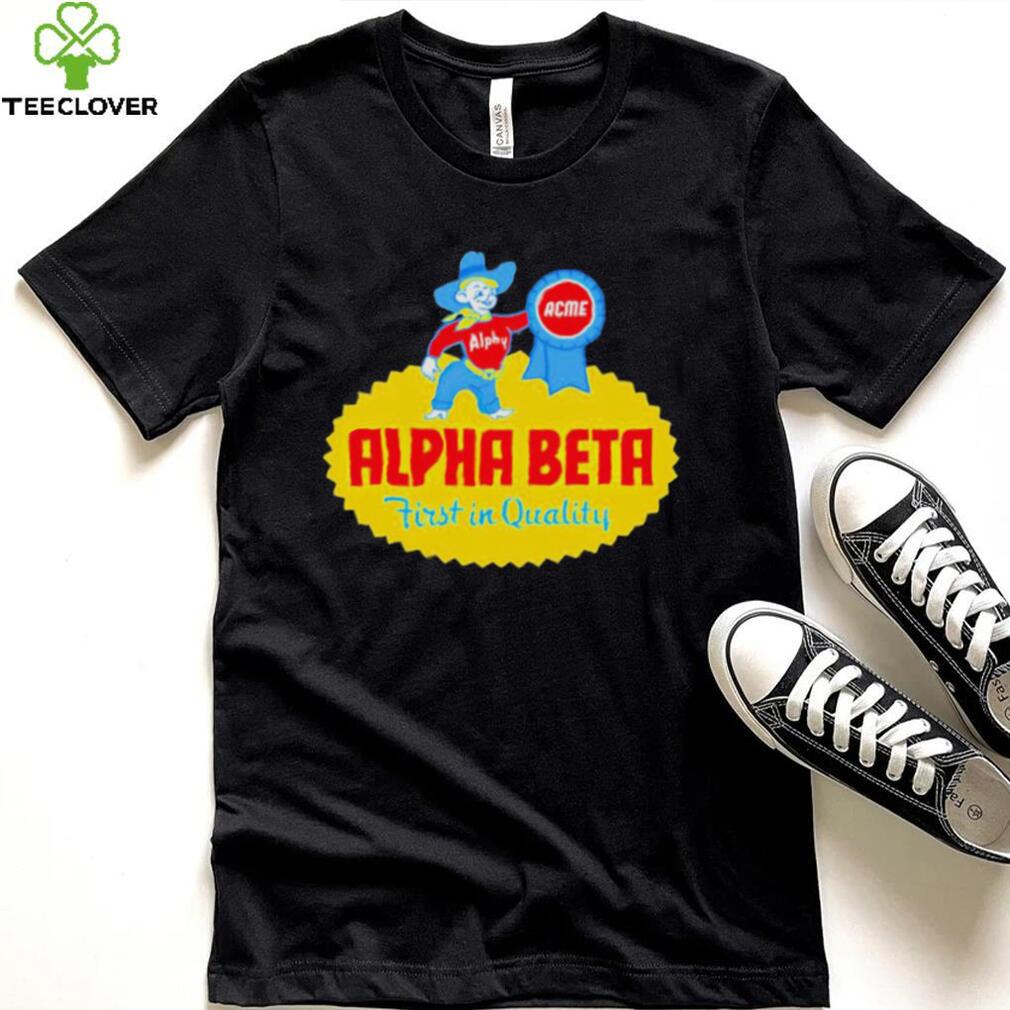 Alpha Beta Supermarket Shirt Alpha Beta Supermarket Shirt