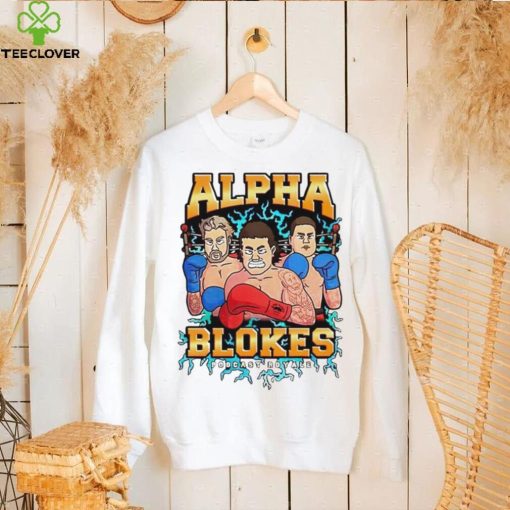 Alpha Blokes boxing cartoon shirt