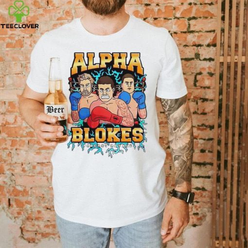 Alpha Blokes boxing cartoon shirt