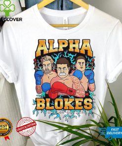 Alpha Blokes boxing cartoon shirt