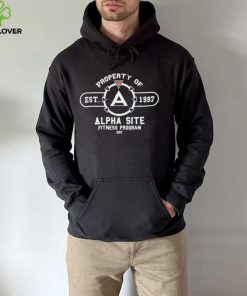 Alpha Site Fitness Program SGC logo hoodie, sweater, longsleeve, shirt v-neck, t-shirt