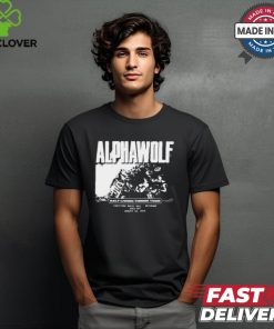 Alpha Wolf Aug 10 2024 Brisbane Half Living Things Shirt