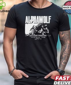 Alpha Wolf Aug 10 2024 Brisbane Half Living Things Shirt