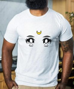 Alplicable Sailor Moon Face Long Sleeve Tee Shirt