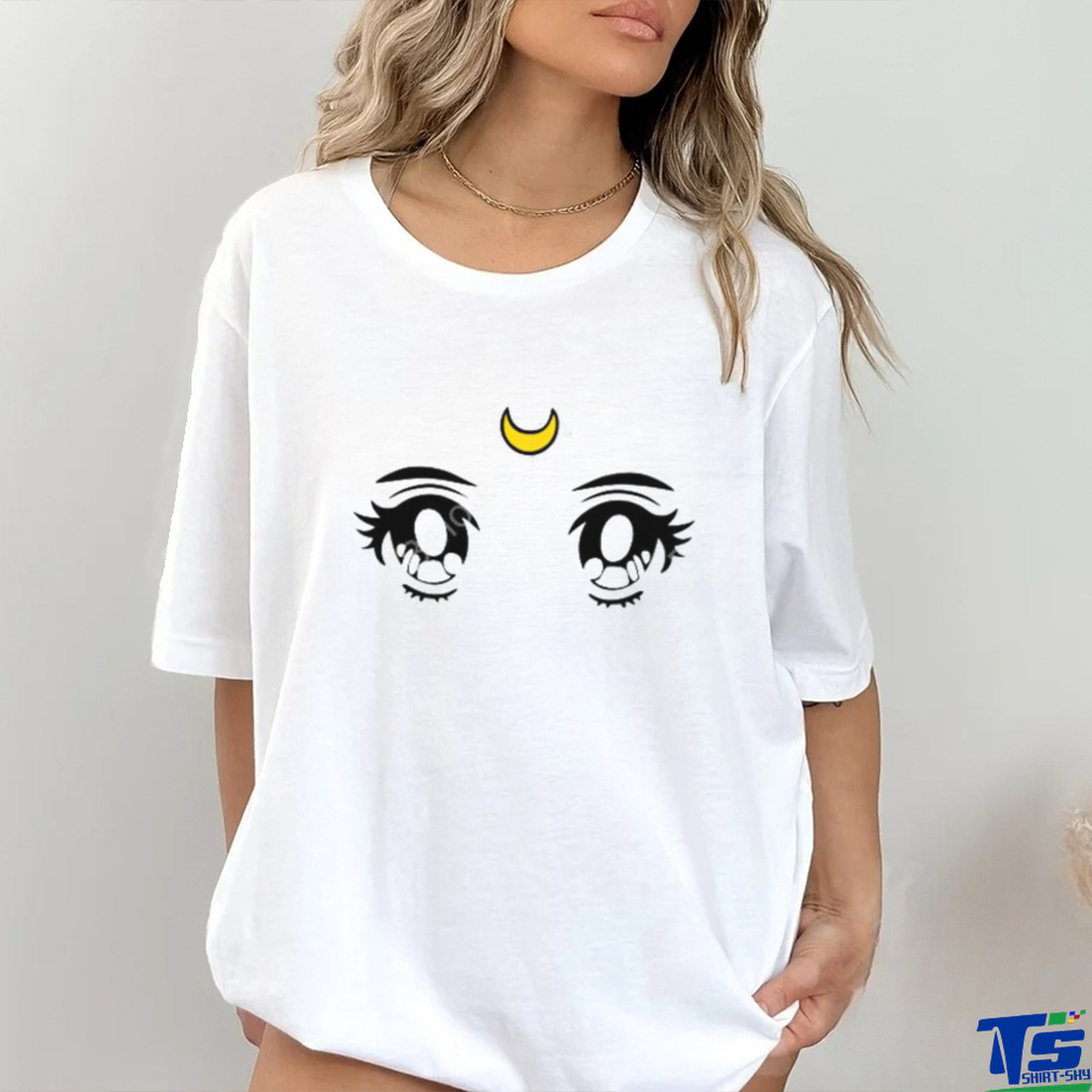 Alplicable Sailor Moon Face Long Sleeve Tee Shirt Alplicable Sailor Moon Face Long Sleeve Tee Shirt