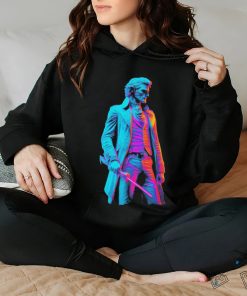 Altar Of God Thomas Jefferson Synthwave T hoodie, sweater, longsleeve, shirt v-neck, t-shirt