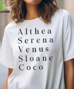 Althea Serena Venus Sloane Coco Shirt