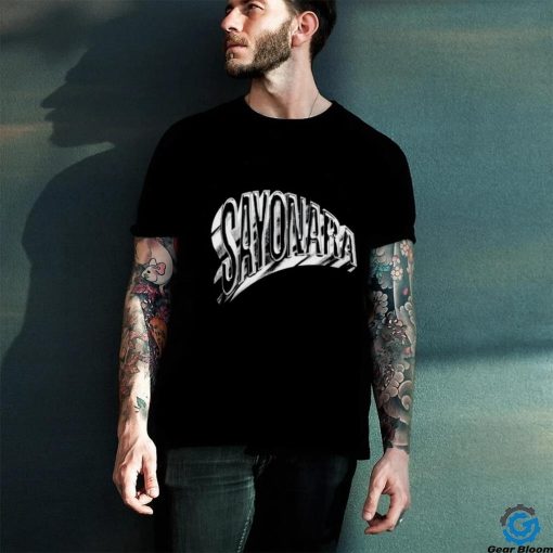 Álvaro Díaz Sayonara Metallic Logo Shirt