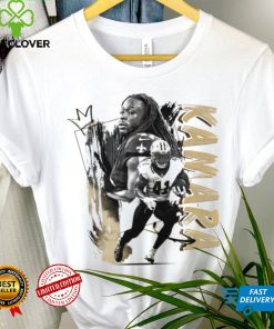 Alvin Kamara number 41 New Orleans Saints football player pose portrait shirt