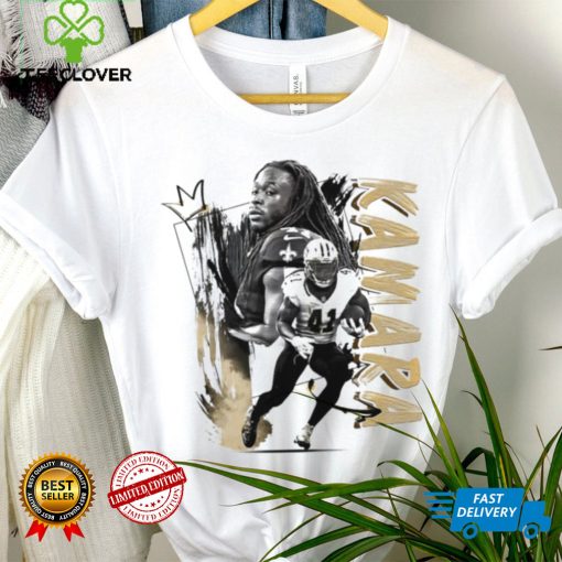 Alvin Kamara number 41 New Orleans Saints football player pose portrait hoodie, sweater, longsleeve, shirt v-neck, t-shirt