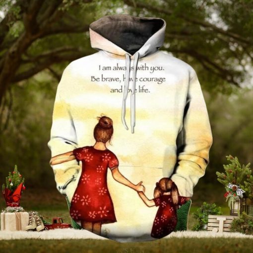 Always With You Mother Love 3d All Over Print Hoodie