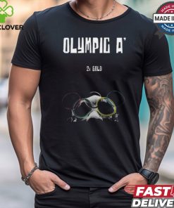 Alysha Clark Wearing Olympic A 2X Gold t shirt 2 Alysha Clark Wearing Olympic A 2X Gold t shirt