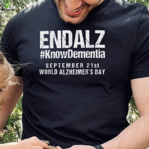 Alzheimer’s Awareness EndAlz World Alzheimer’s Day Purple T Shirt