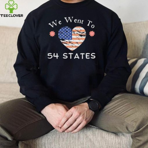 President Biden We’ve Been To 54 States Shirt