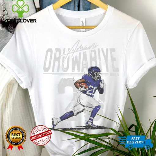 Amani Oruwariye New York G Player Name WHT Shirt