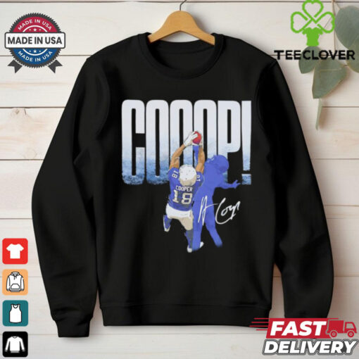 Amari Cooper #18 Buffalo Bills COOOP catch signature shirt