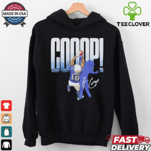 Amari Cooper #18 Buffalo Bills COOOP catch signature shirt