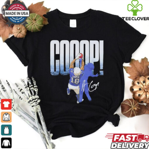 Amari Cooper #18 Buffalo Bills COOOP catch signature shirt