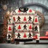 Bigfoot Mery Squatchmas Ugly Christmas Sweater For Men And Women