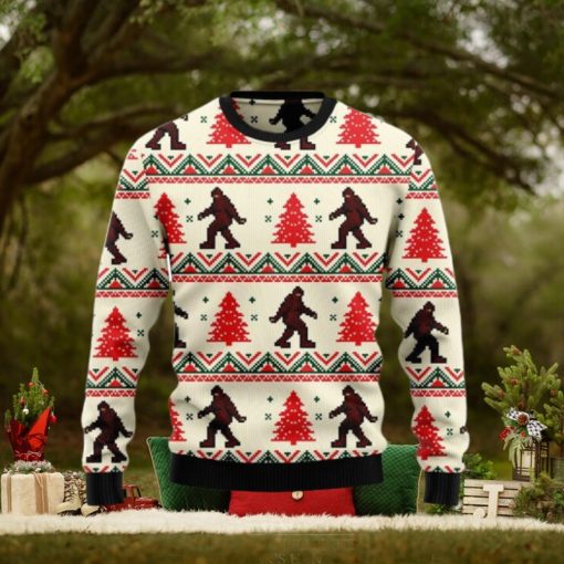 Amazing Bigfoot V1 Ugly Christmas Sweater For Men & Women
