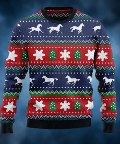 Amazing Horses Ugly Christmas Sweater