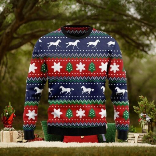 Amazing Horses Ugly Sweater Christmas Style Gift For Men And Women