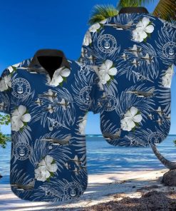 Amazing Military Aircraft Us Air Force Unisex Hawaiian Shirts