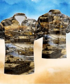 Amazing US Army M60A1 Tank Unisex Summer Beach Hawaiian Shirt