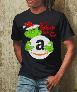 Amazon how the Grinch stole your face christmas shirt