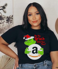 Amazon how the Grinch stole your face christmas shirt 2 Amazon how the Grinch stole your face christmas shirt