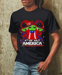 America Baby Yoda SVG Happy 4th Of July Disney Star Wars 2023 Shirt
