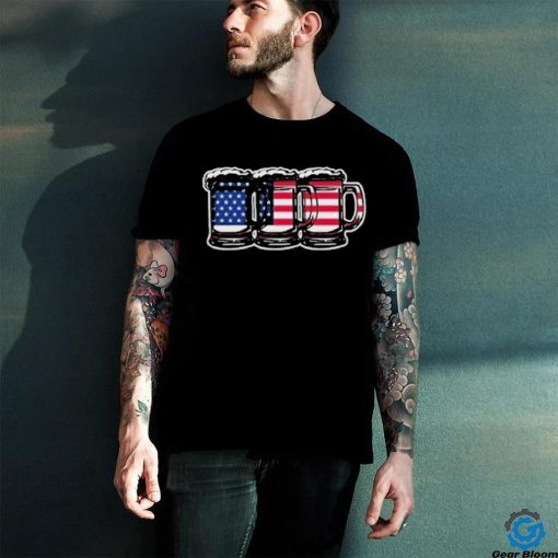 America Beer Mugs Shirt