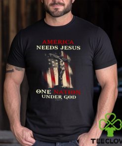 America Needs Jesus One Nation Under God Classic T Shirt