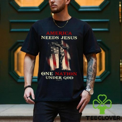 America Needs Jesus One Nation Under God Classic T Shirt