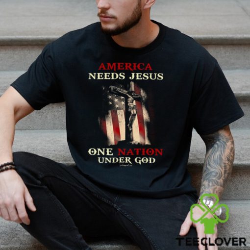 America Needs Jesus One Nation Under God Classic T Shirt